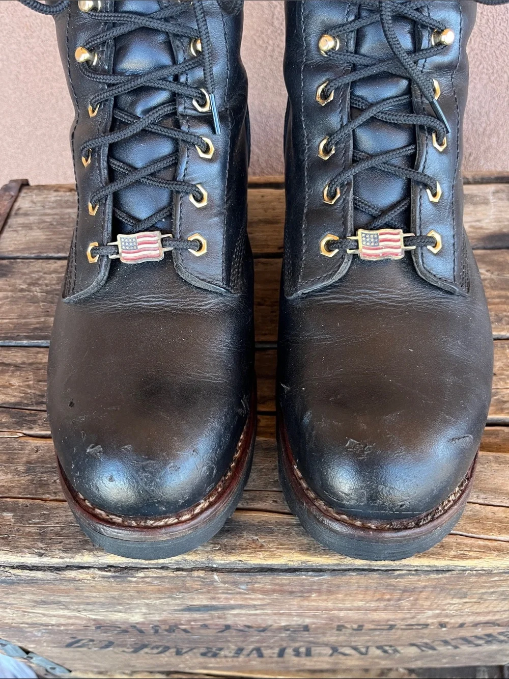 Chippewa 8- inch logger steel toe work boot